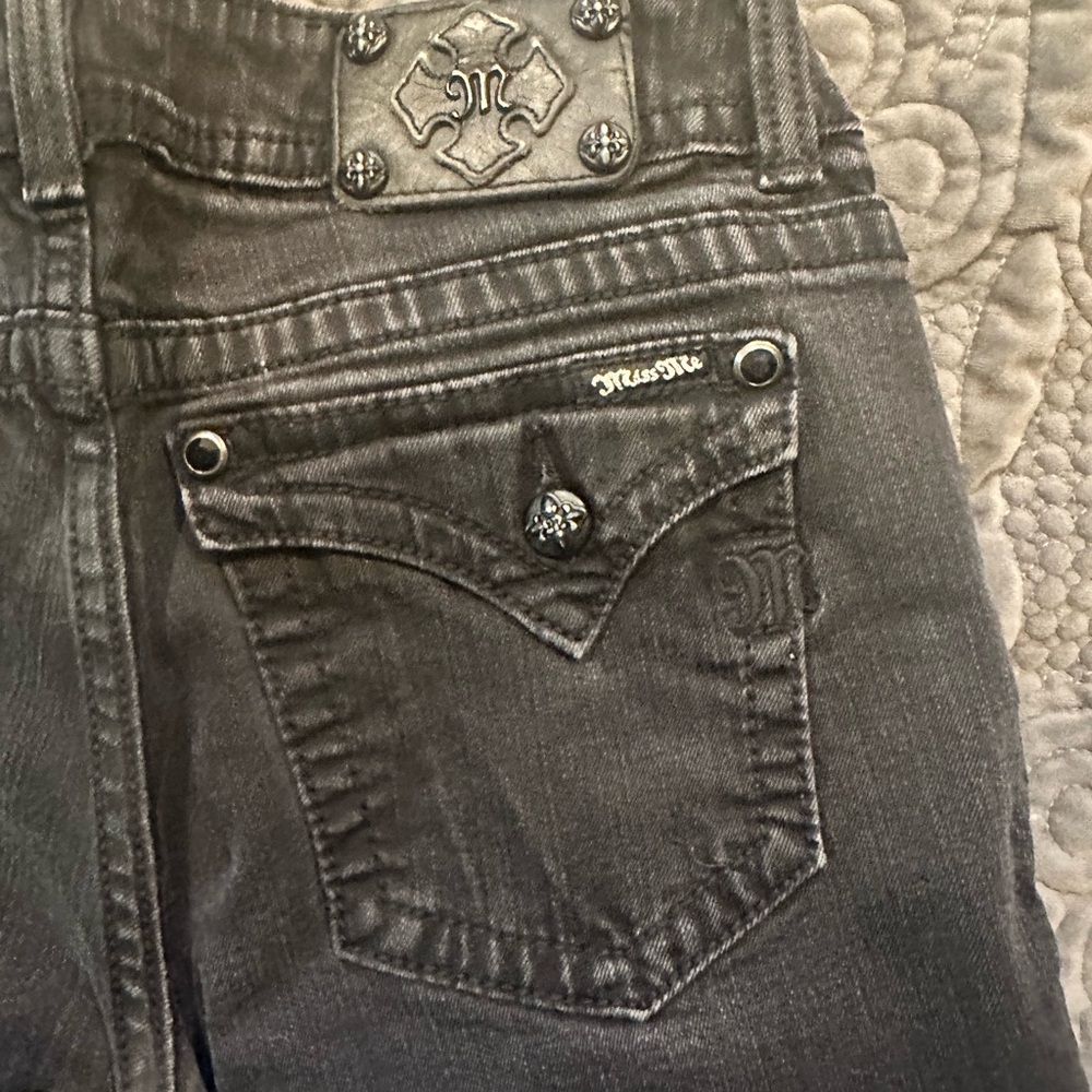 Miss Me Women's Dark Gray Jeans